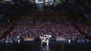 แฟนคลับฟินสุด ๆ กับคู่หวานเคมีลงตัว “ลีน่า-หมิว” ในงาน “LENAMIU FAN MEETING IN MANILA 2026″ 2 วันติด