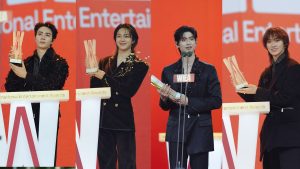 “ซี – นุนิว – โทมัส – ก้อง” สุดภาคภูมิใจ บินตรงมาเก๊า คว้ารางวัล Weibo International Entertainment Awards